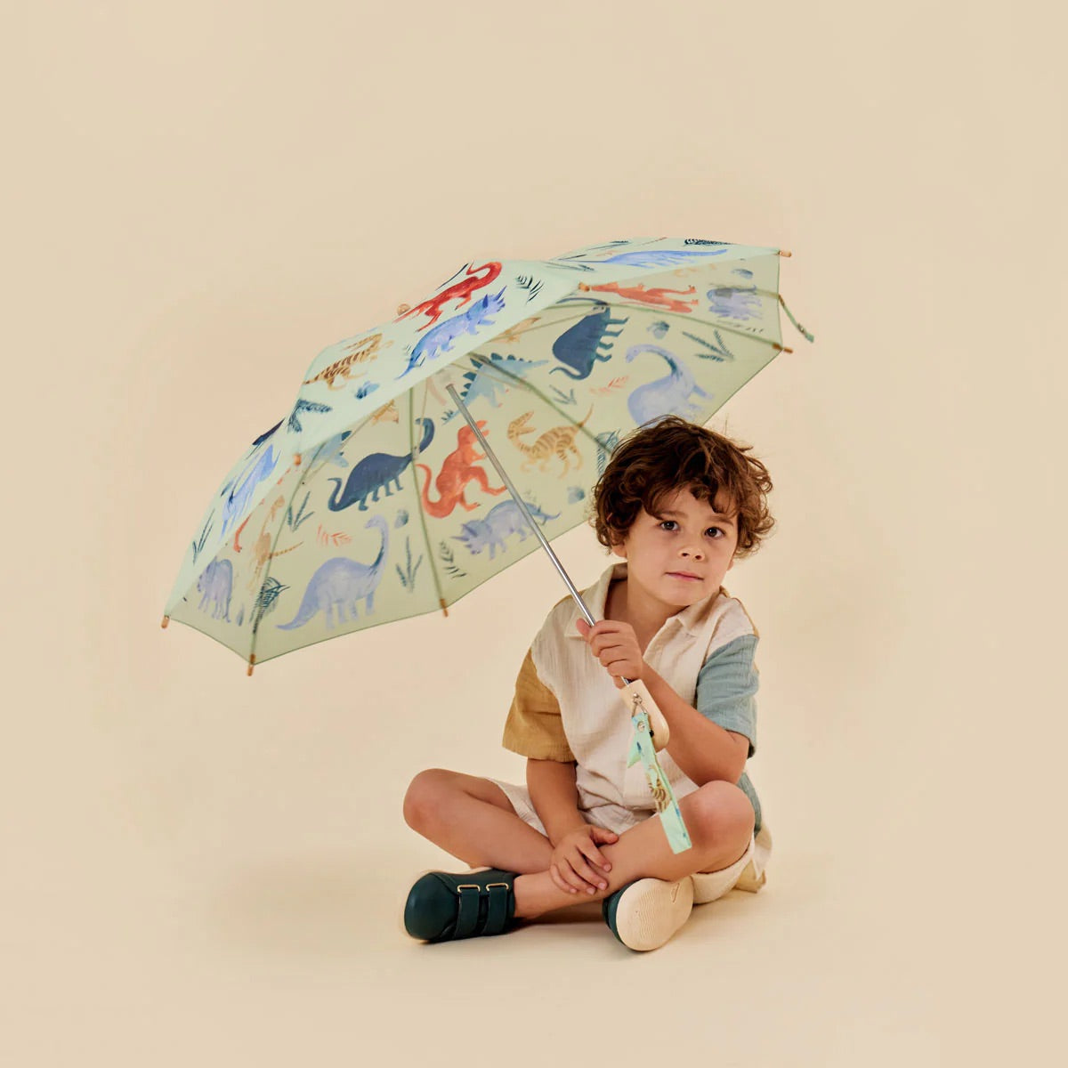 ORIGINAL DUCKHEAD CHILDRENS UMBRELLA - DINOSAUR KINGDOM