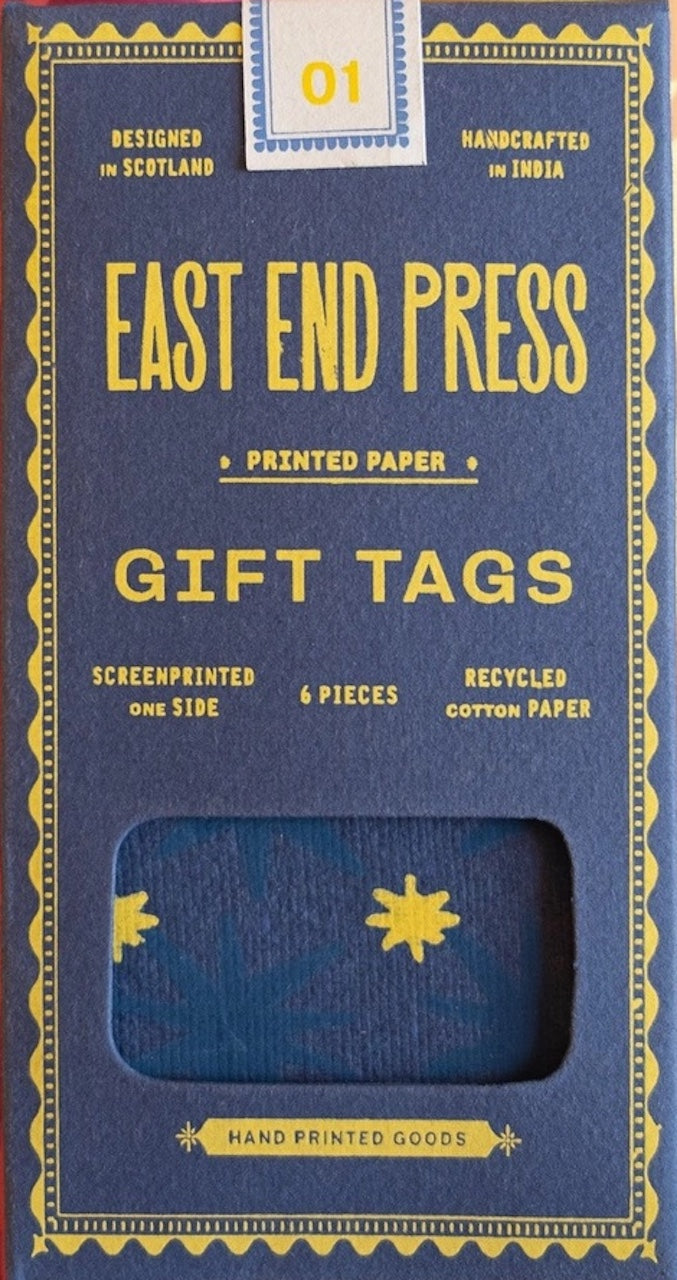 6 CHRISTMAS GIFT TAGS - MIXED