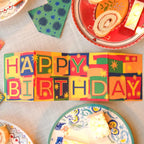 HAPPY BIRTHDAY CONCERTINA CARD