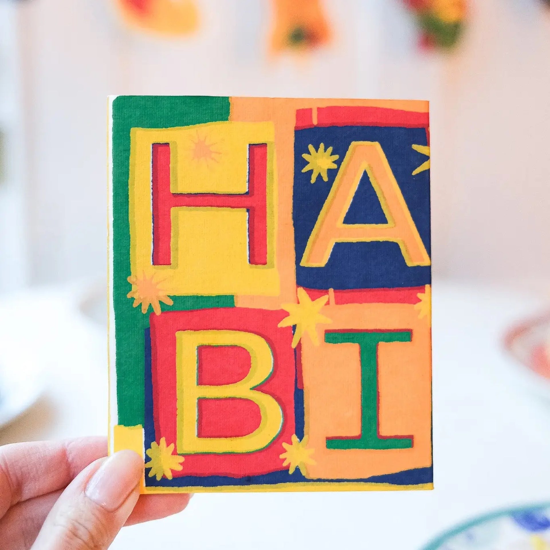 HAPPY BIRTHDAY CONCERTINA CARD