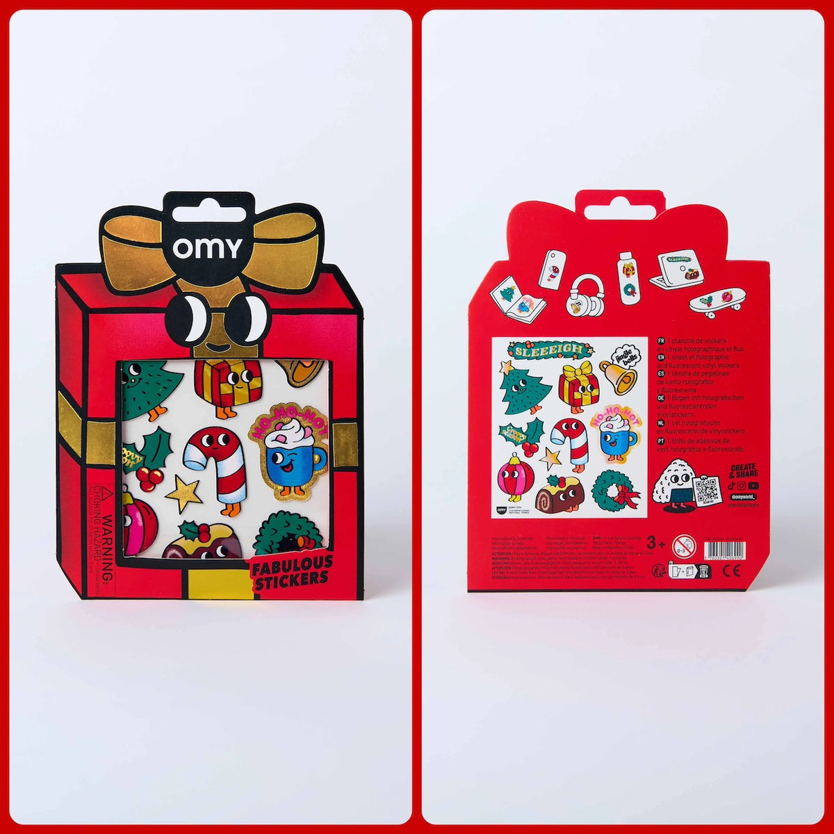 FABULOUS STICKERS - BIG - CHRISTMAS