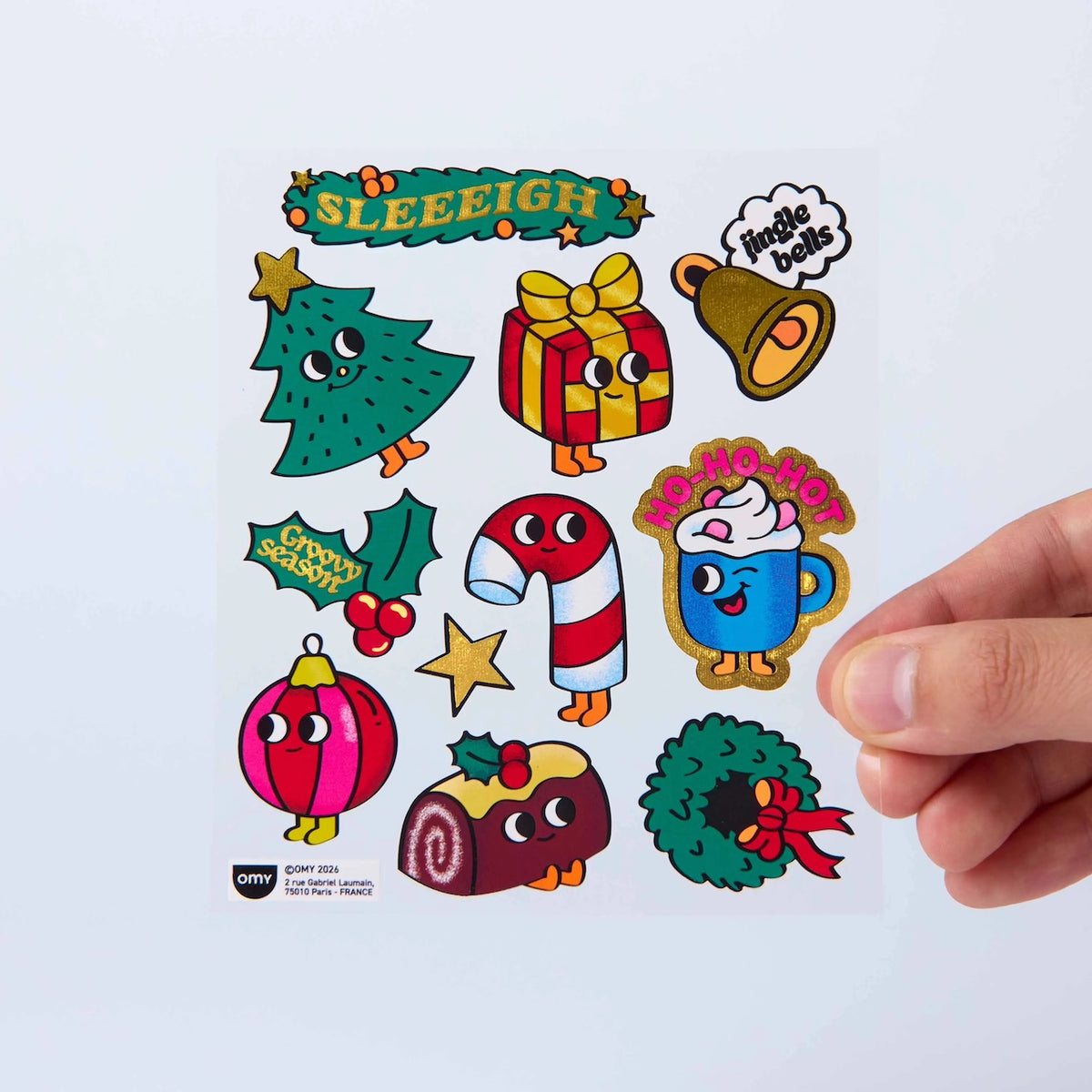 FABULOUS STICKERS - BIG - CHRISTMAS