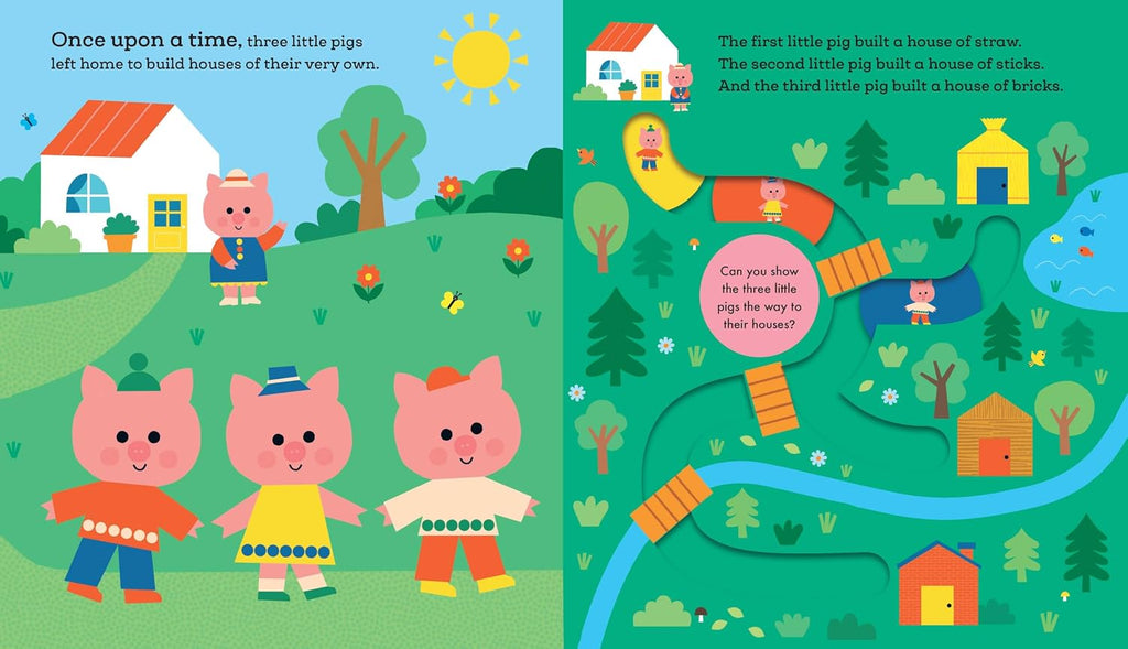 FAIRY TRAILS: THE THREE LITTLE PIGS BOARD BOOK