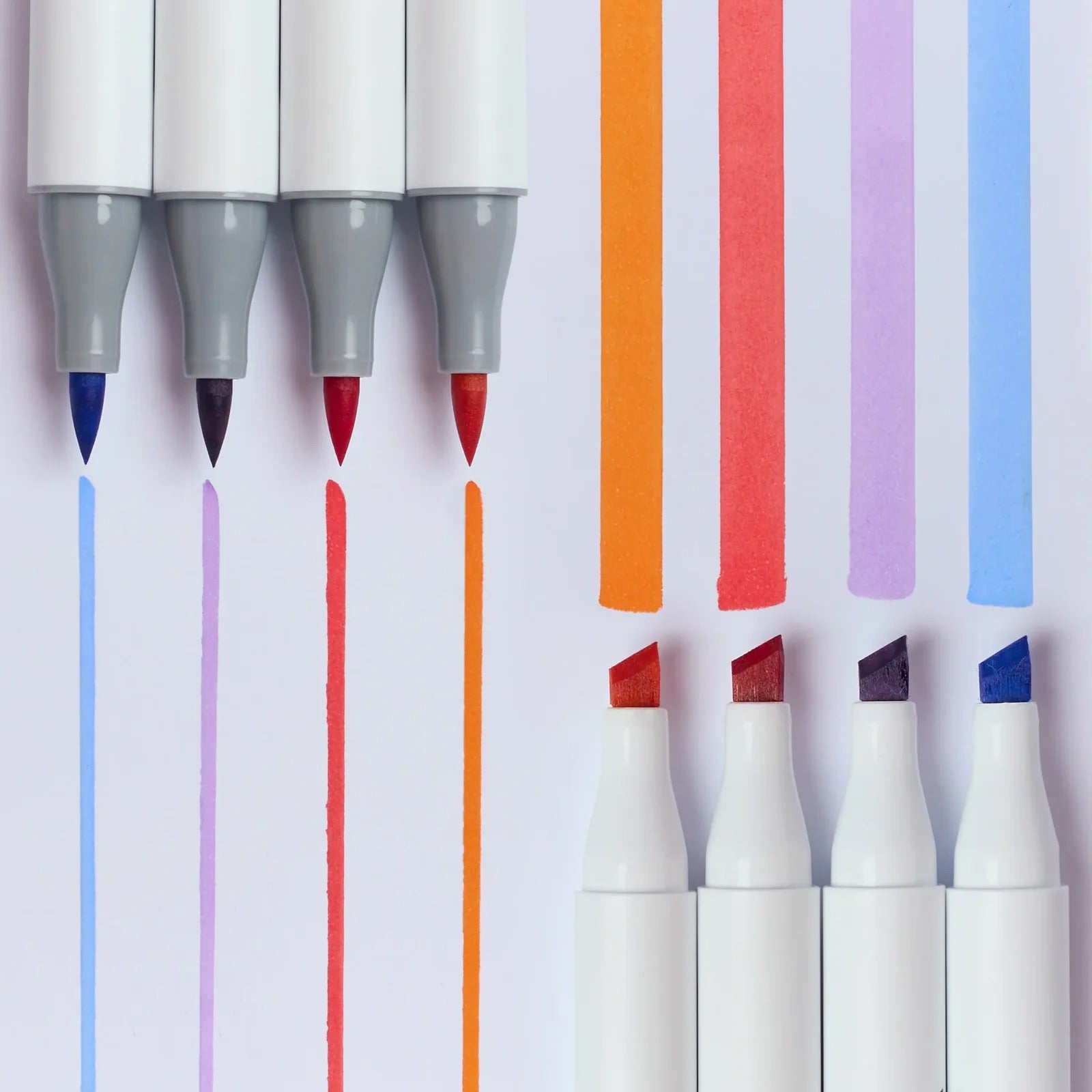 SMOOTH INK MARKERS - 9 COLOURS