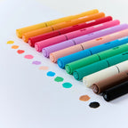 BLUSH POWDER ACRYLIC MARKER PENS (12 COLOURS)