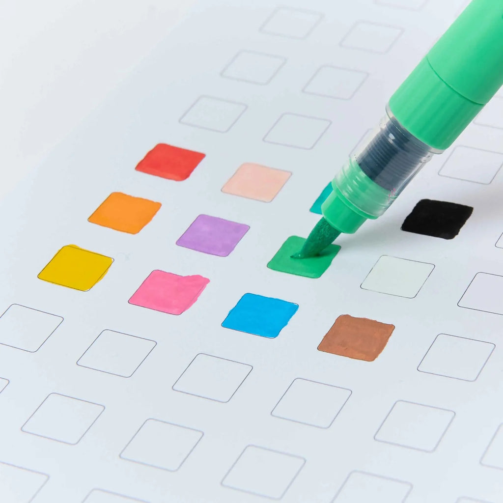BLUSH POWDER ACRYLIC MARKER PENS (12 COLOURS)