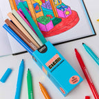 SUPER CLEAN 16 WASHABLE FELT PENS