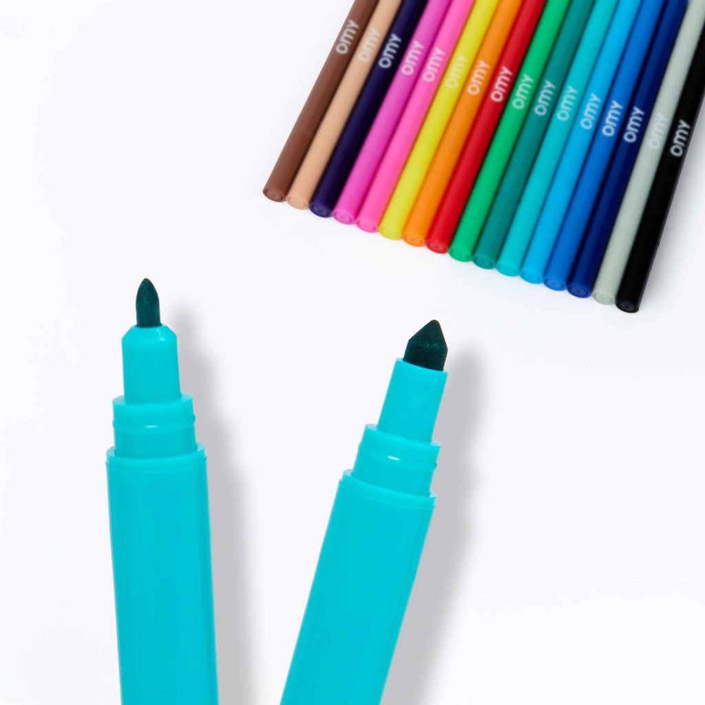SUPER CLEAN 16 WASHABLE FELT PENS