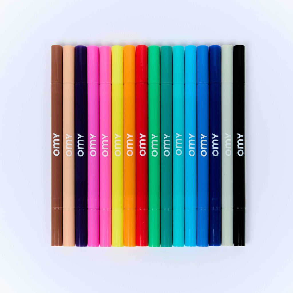 SUPER CLEAN 16 WASHABLE FELT PENS
