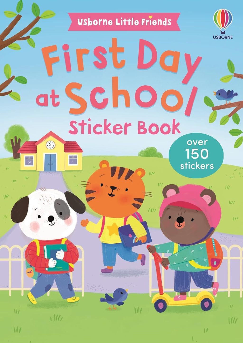FIRST DAY AT SCHOOL STICKER BOOK (3-5 YEARS)