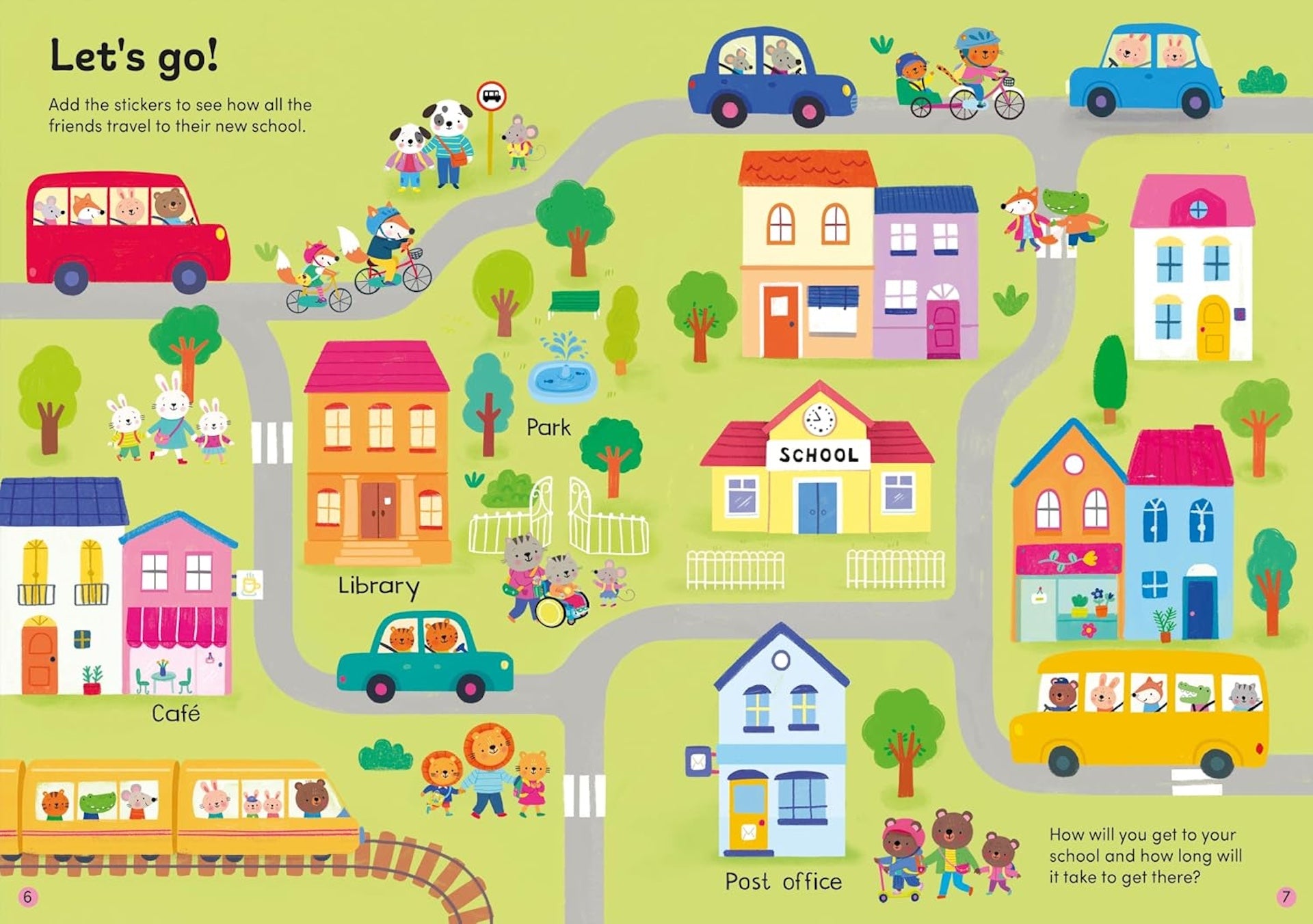 FIRST DAY AT SCHOOL STICKER BOOK (3-5 YEARS)