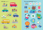 FIRST DAY AT SCHOOL STICKER BOOK (3-5 YEARS)