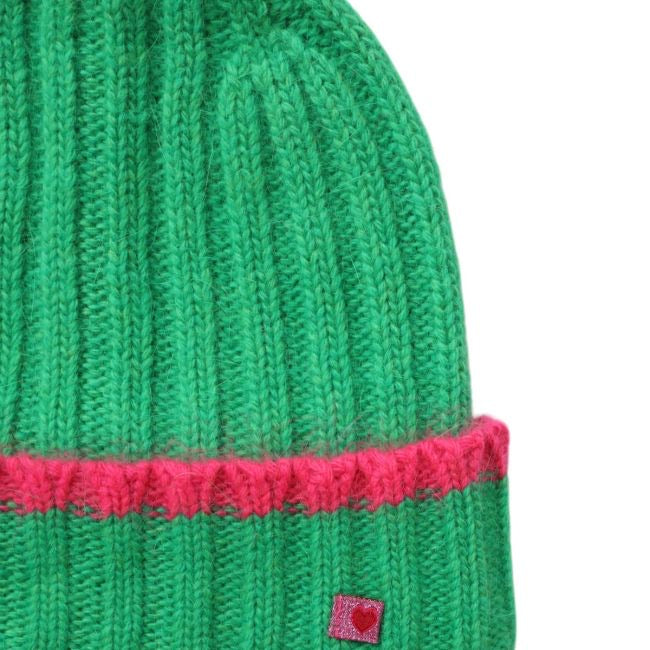 ALAND KNITTED CHILDREN'S HAT - GREEN