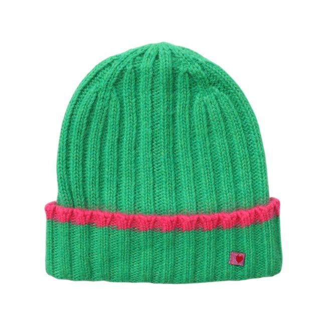 ALAND KNITTED CHILDREN'S HAT - GREEN