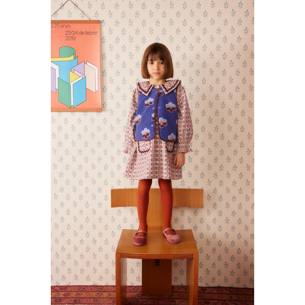 AGATHA DRESS - CAMELIA CHECK