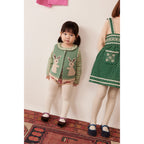 PENNY BABY VEST - RABBIT AQUA