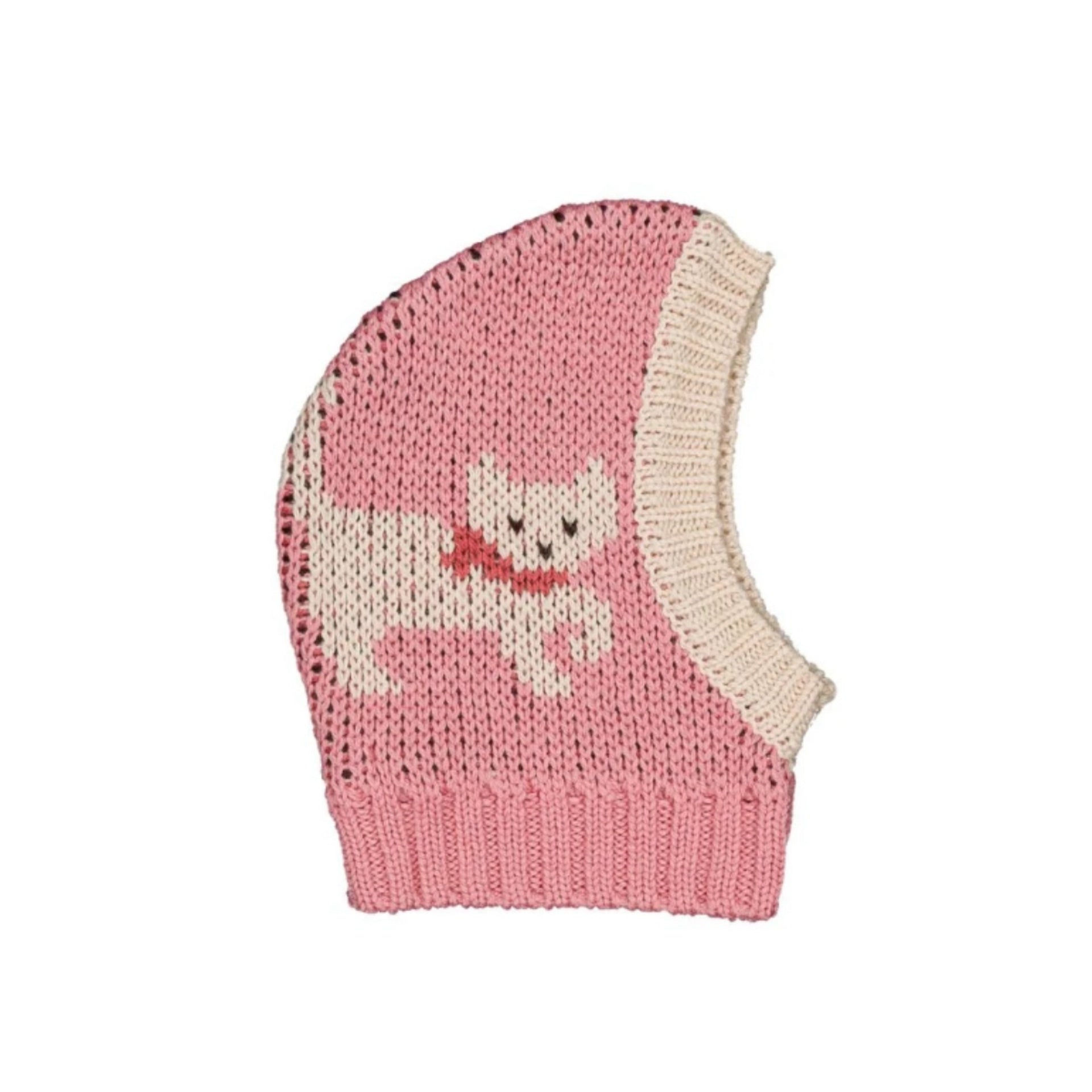 PINGUIN KNITTED BABY HOOD - KITTY