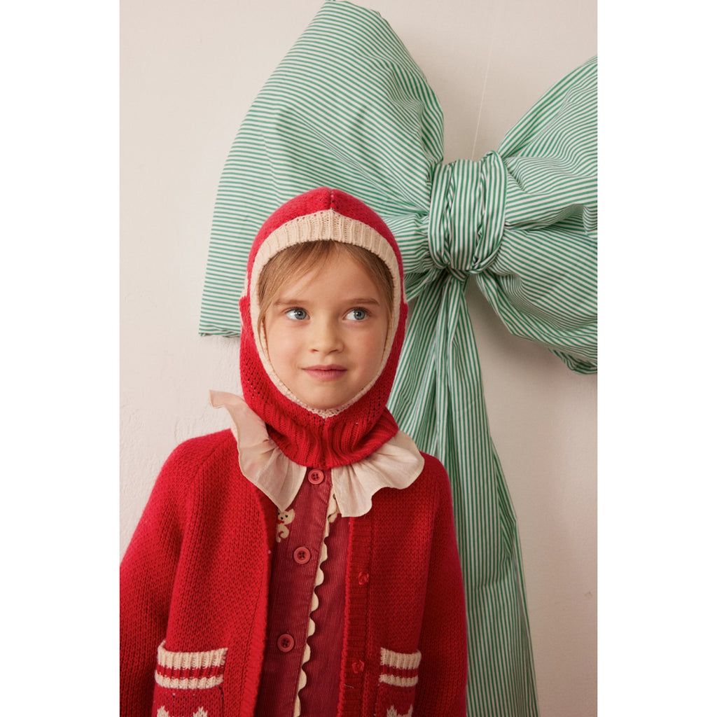 PINGUIN KIDS KNITTED HOOD - KITTY