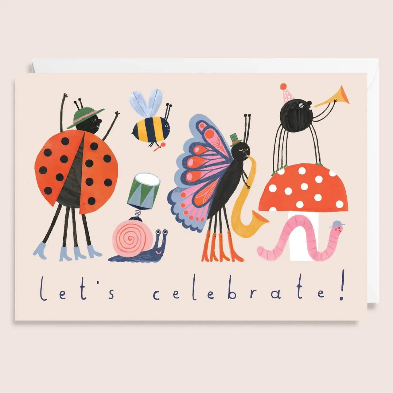 BIRTHDAY CARD - CELEBRATION BUGS