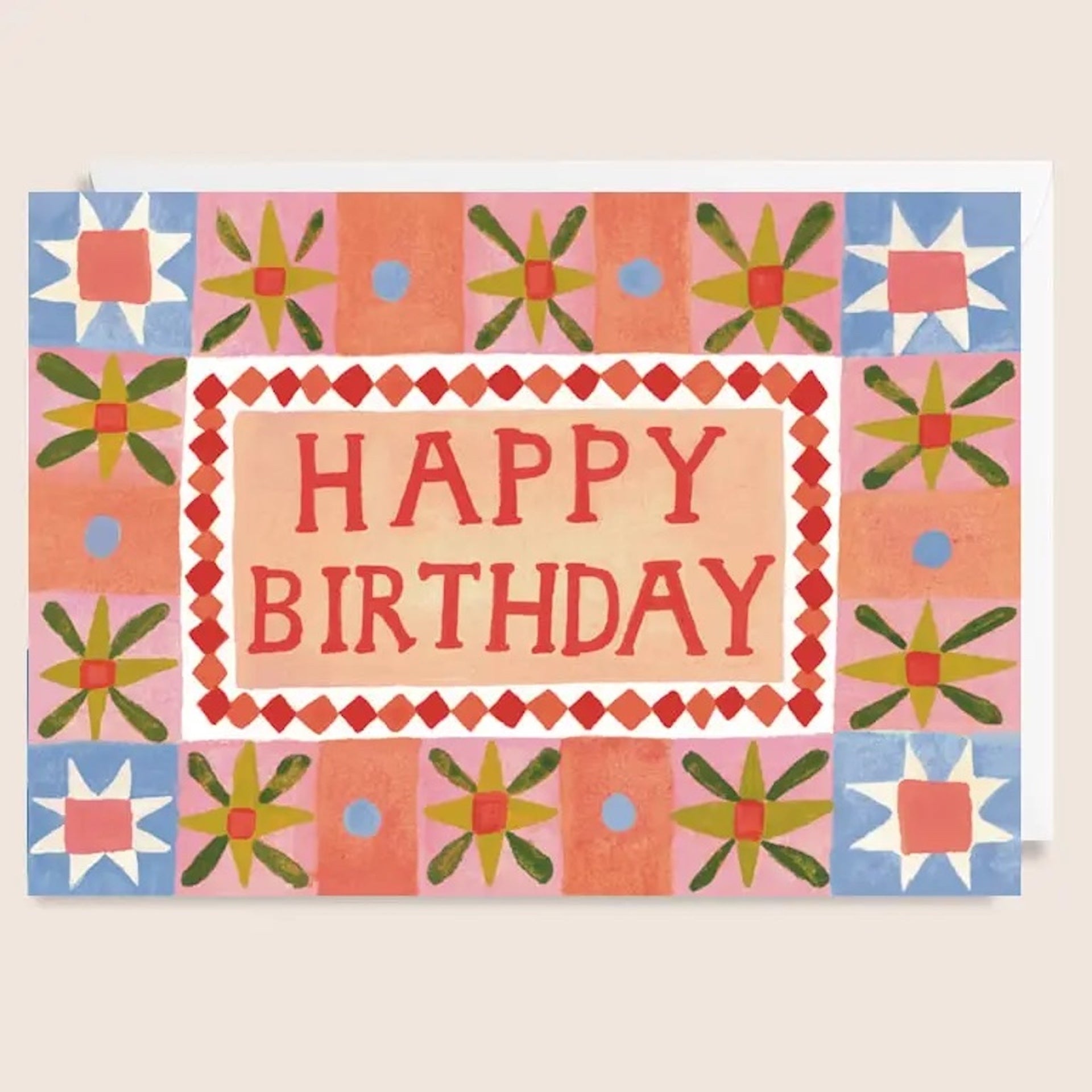 BIRTHDAY CARD - HAPPY BIRTHDAY TEXT