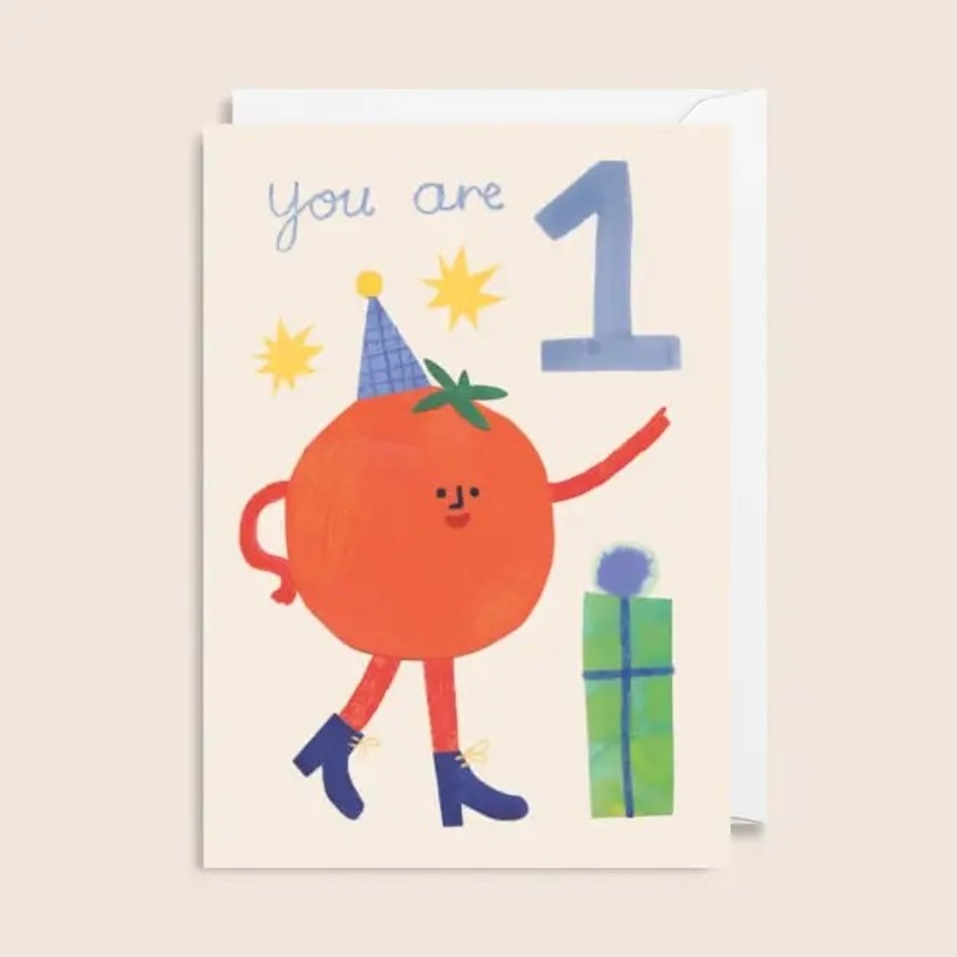 MINI BIRTHDAY CARD - 1ST BIRTHDAY