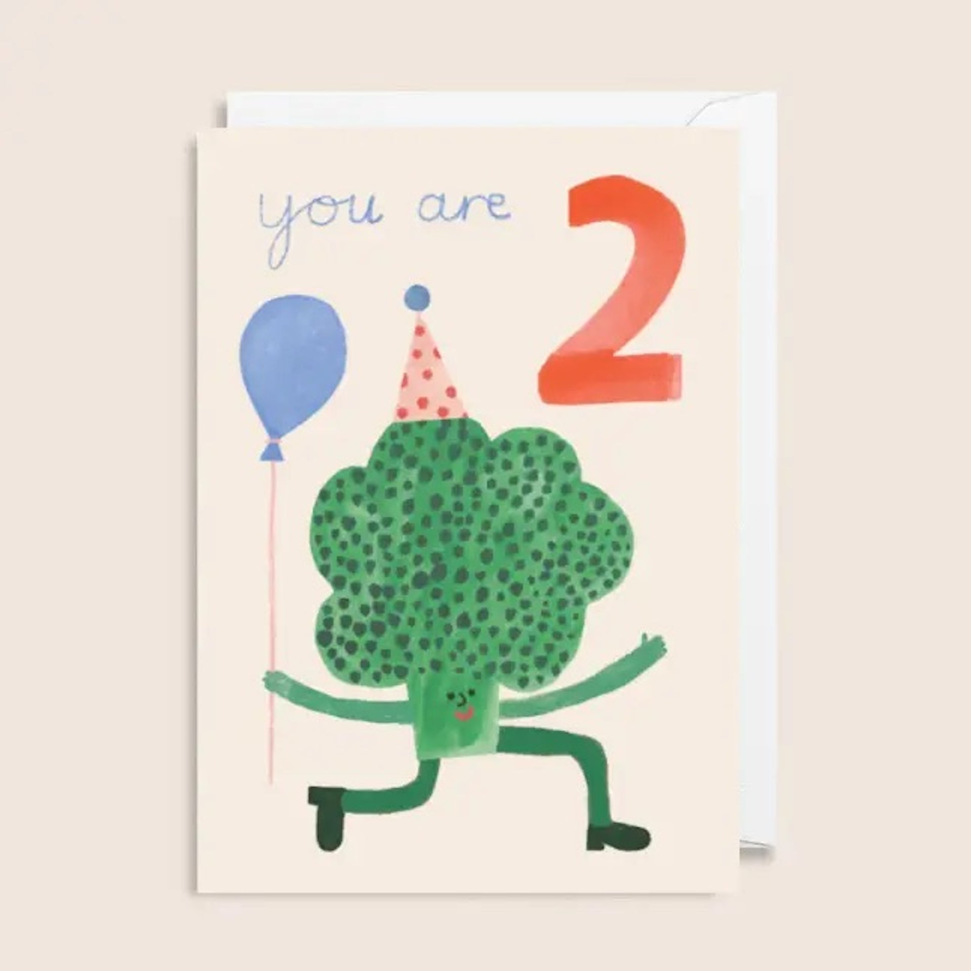 MINI BIRTHDAY CARD - 2ND BIRTHDAY