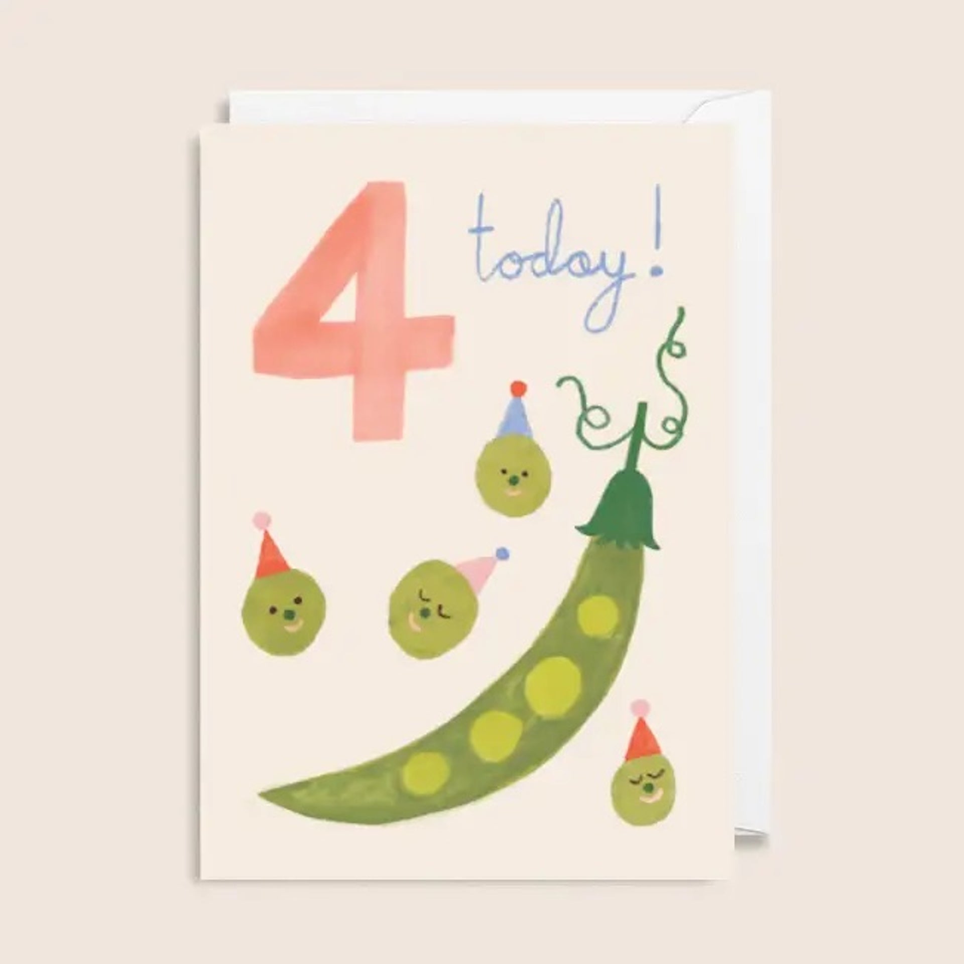MINI BIRTHDAY CARD - 4TH BIRTHDAY