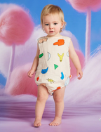 WOVEN ROMPER - LITTLE BILLABONG