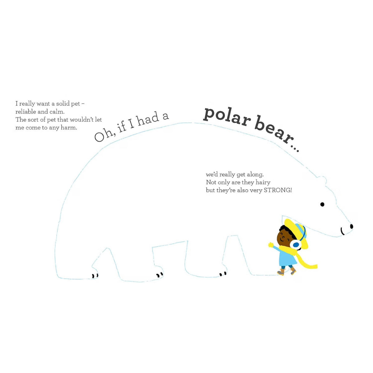 IF I HAD A POLAR BEAR BOARD BOOK (0-5 YEARS)