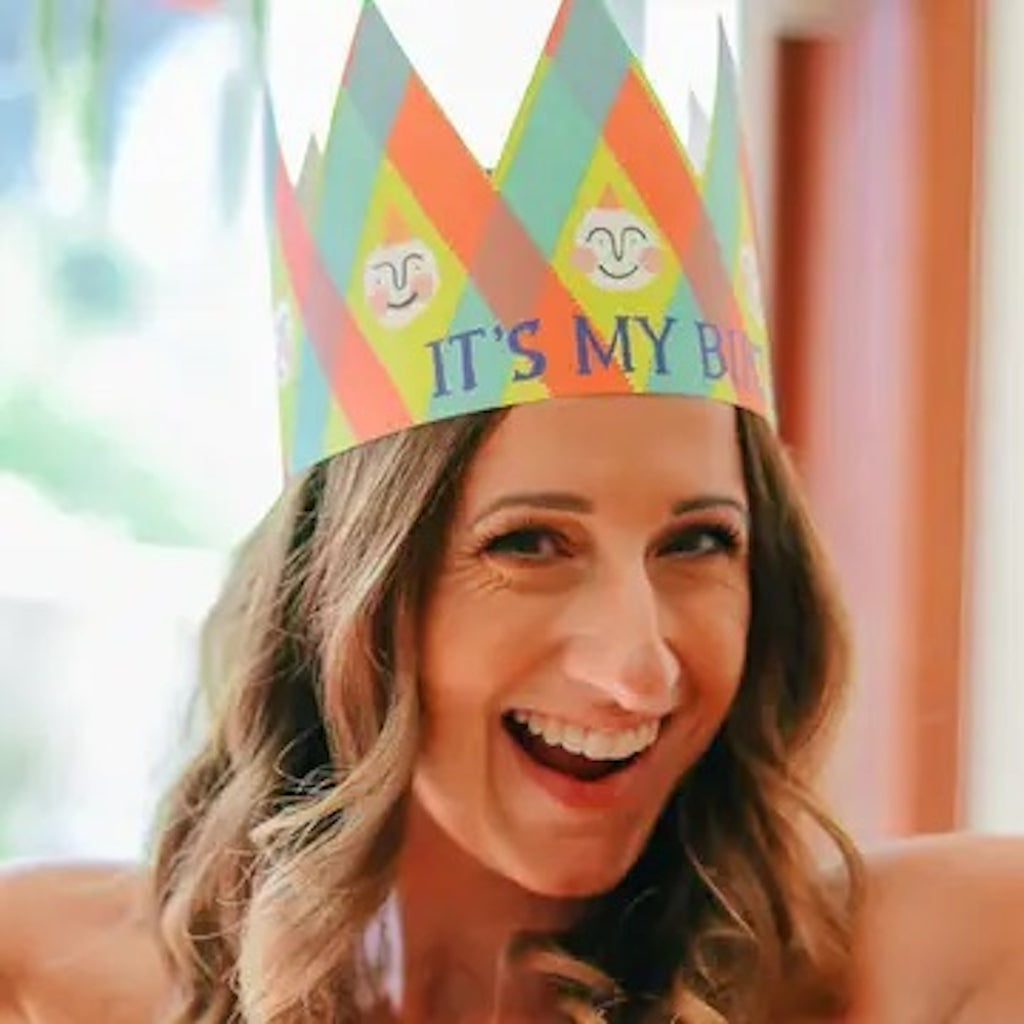 IT'S MY BIRTHDAY PARTY HAT CARD