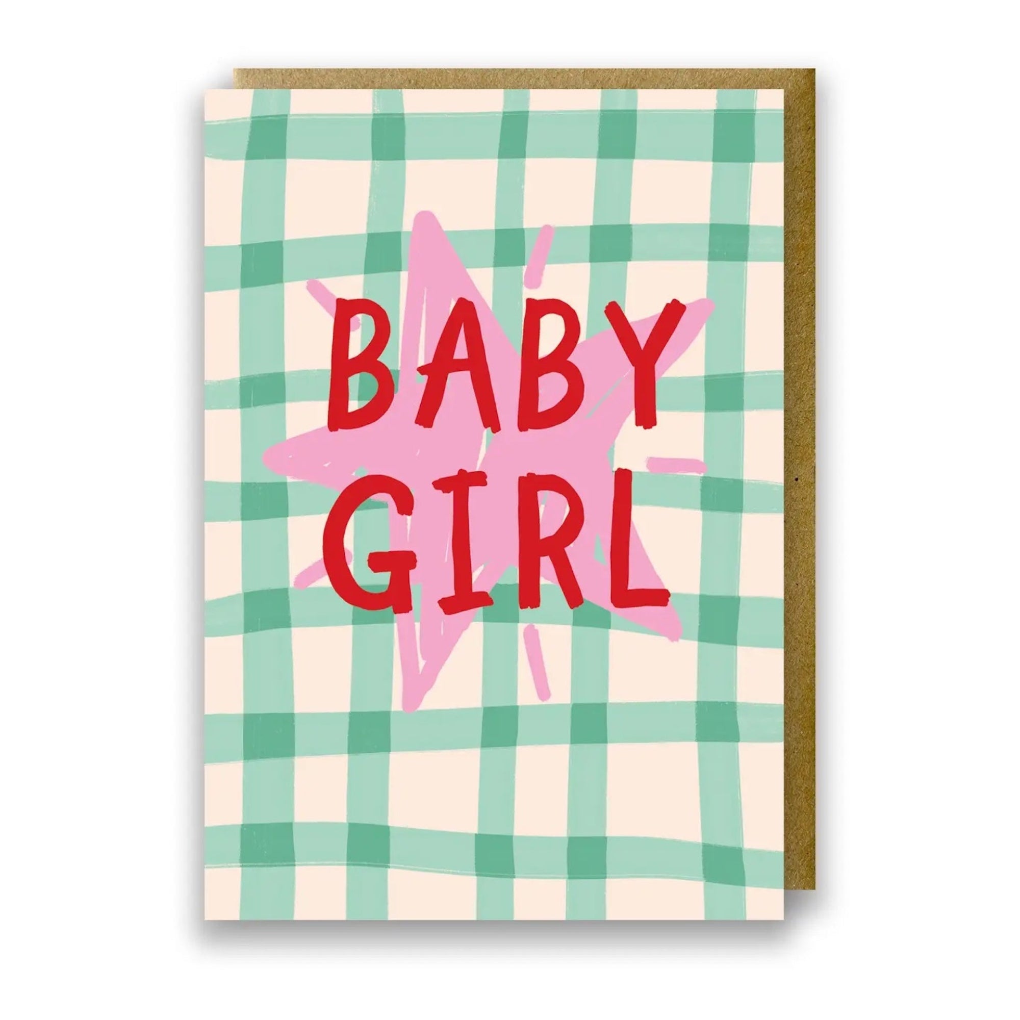 LITTLE NOTES BABY GIRL CARD