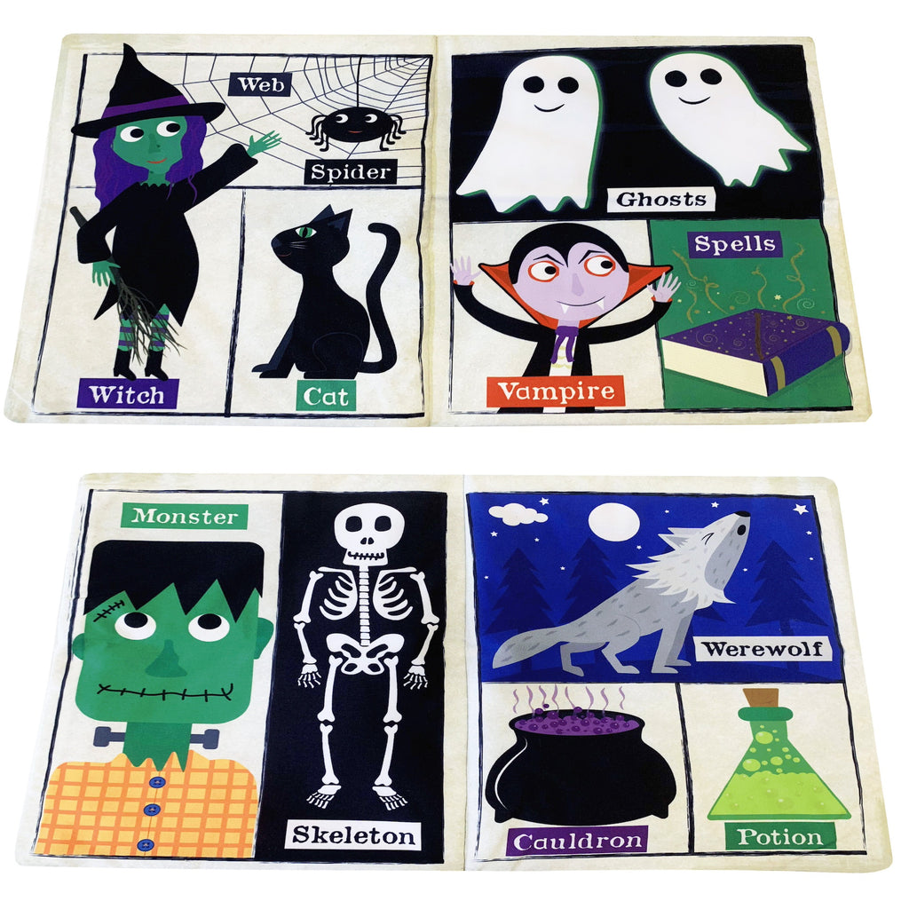 CRINKLY BOOK NEWSPAPER - HALLOWEEN