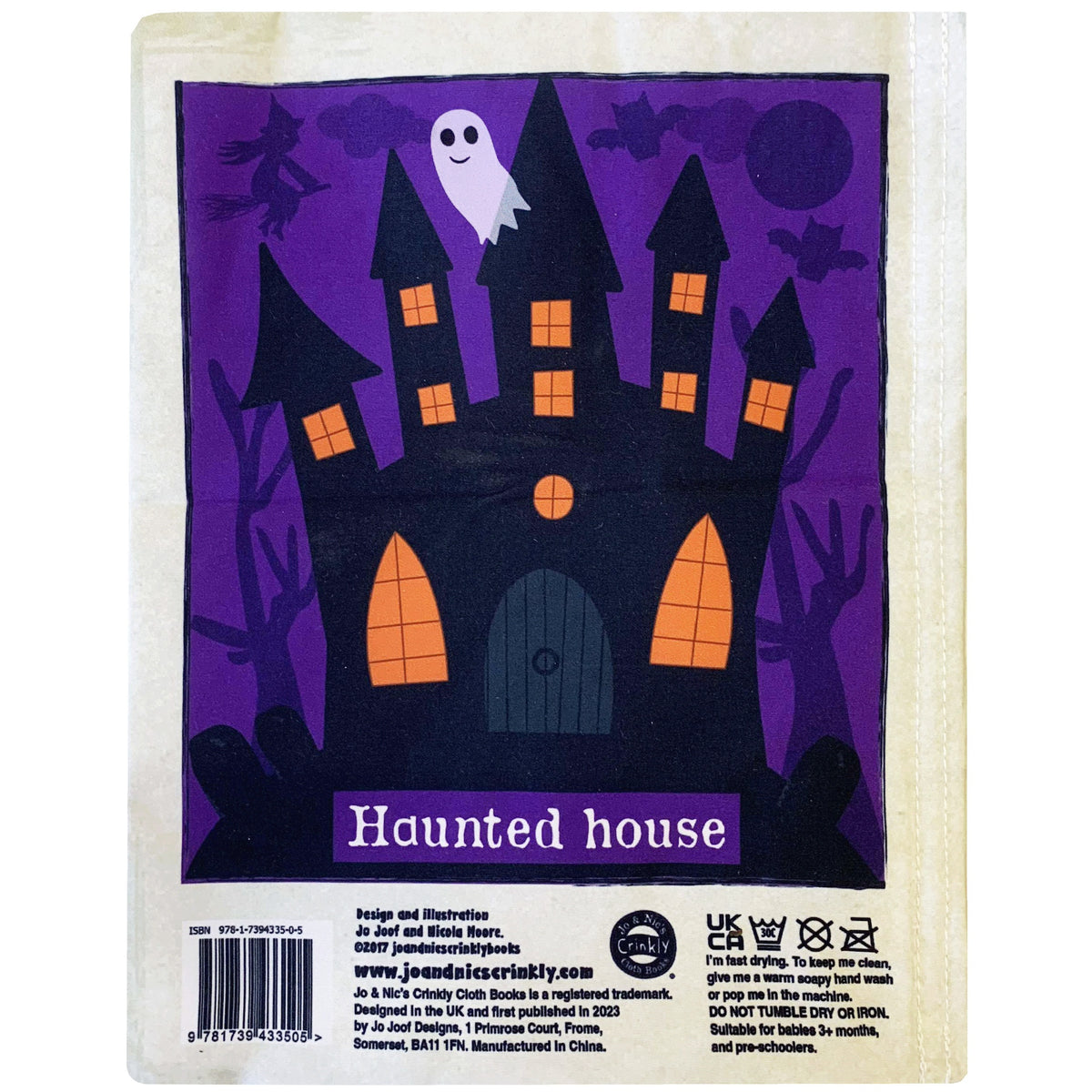 CRINKLY BOOK NEWSPAPER - HALLOWEEN