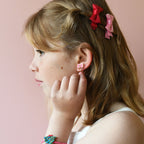 JOLLY CHRISTMAS CLIP ON EARRINGS