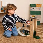 JORDY WOODEN MULTI PLAY PARKING TOWER