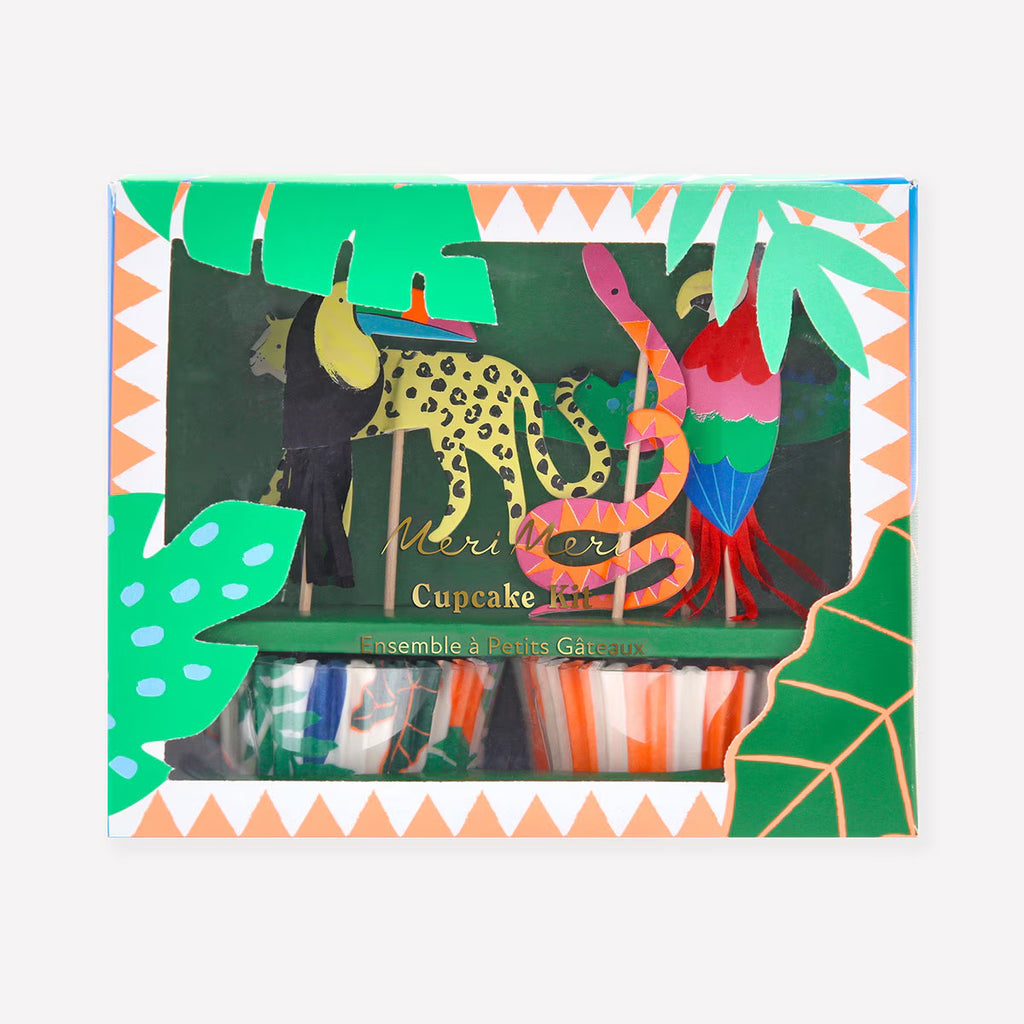 JUNGLE JAMBOREE CUPCAKE KIT