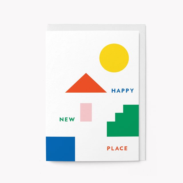 HAPPY NEW PLACE CARD