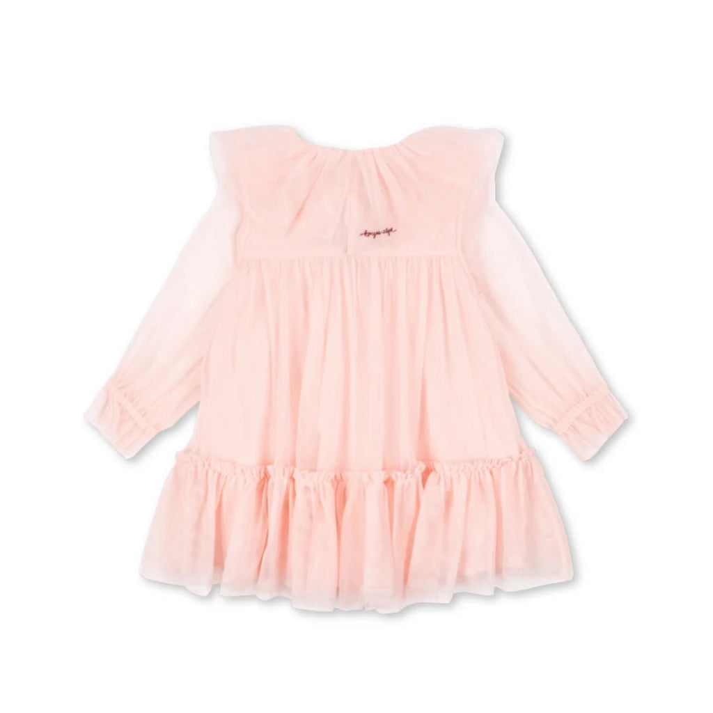 BOW DRESS - CREOLE PINK