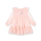 BOW DRESS - CREOLE PINK