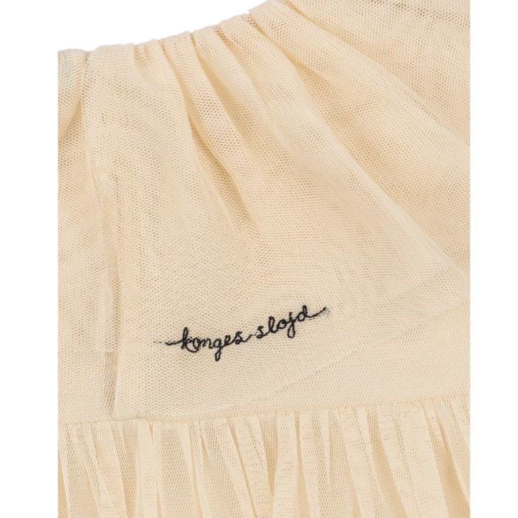 BOW DRESS - PARCHMENT