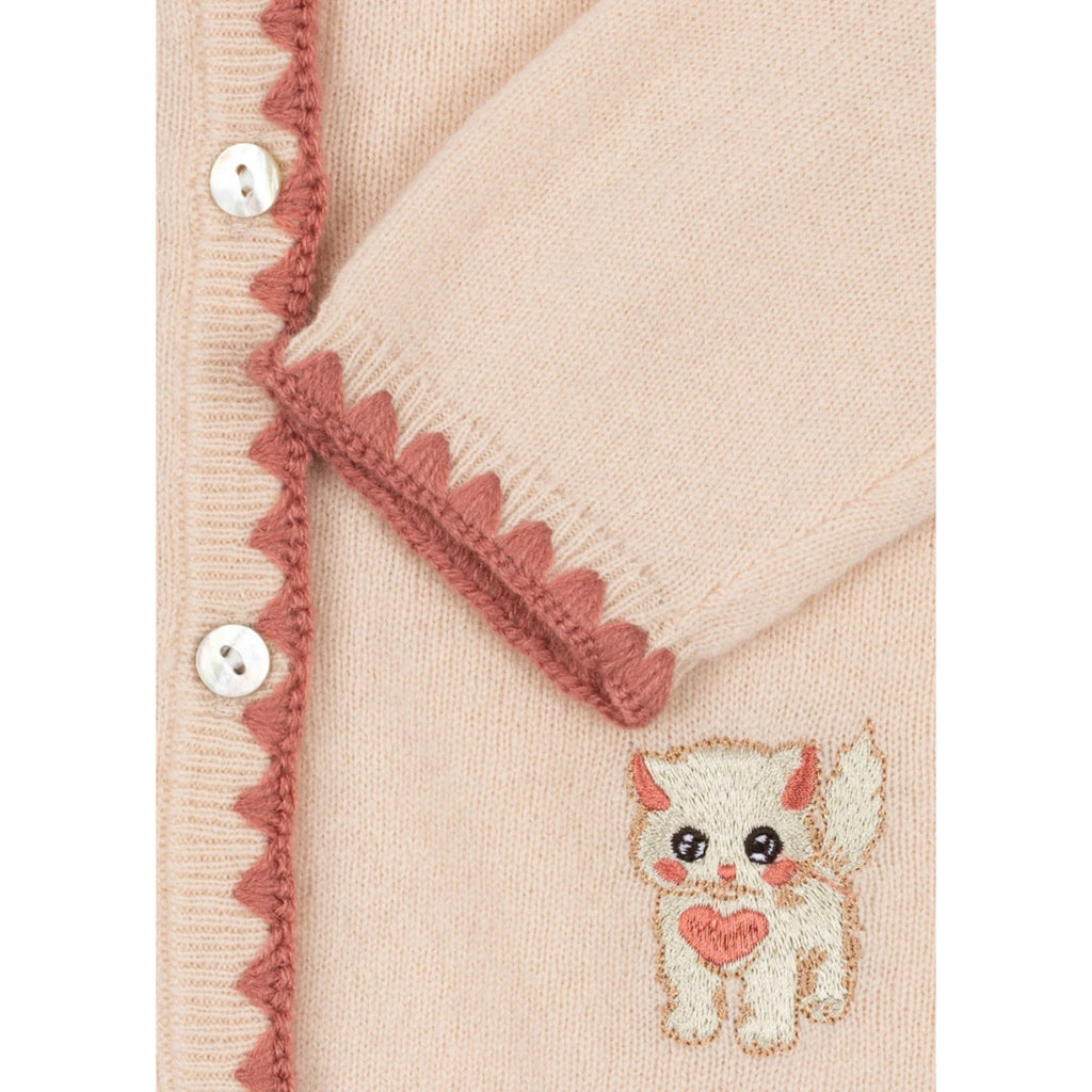 COLLETTE CARDIGAN - ROSEY