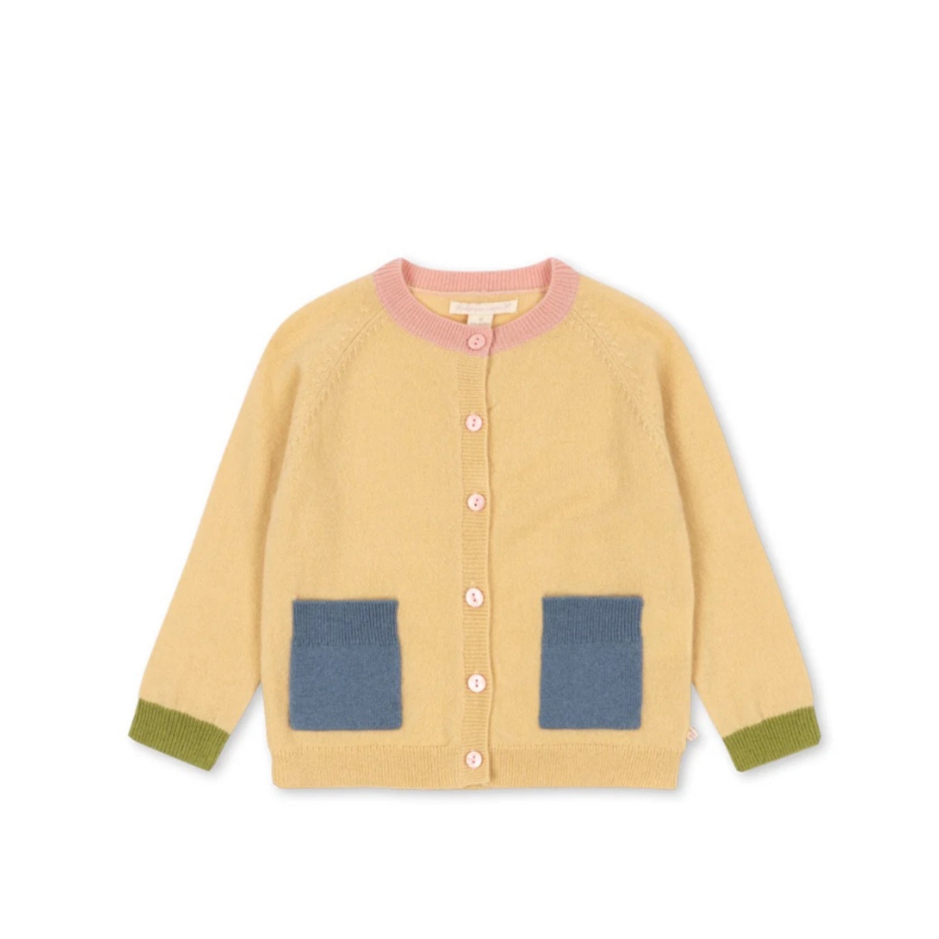 COLLETTI CARDIGAN - YELLOW