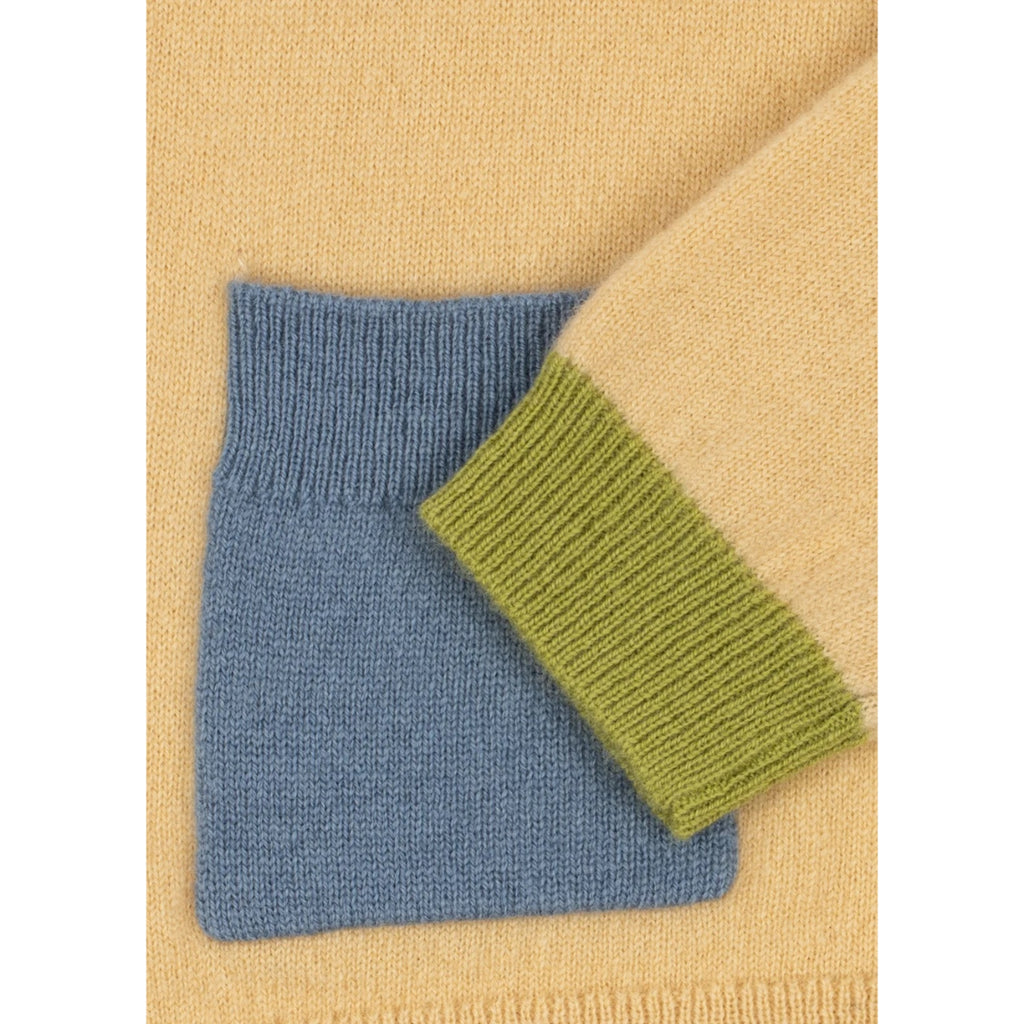 COLLETTI CARDIGAN - YELLOW