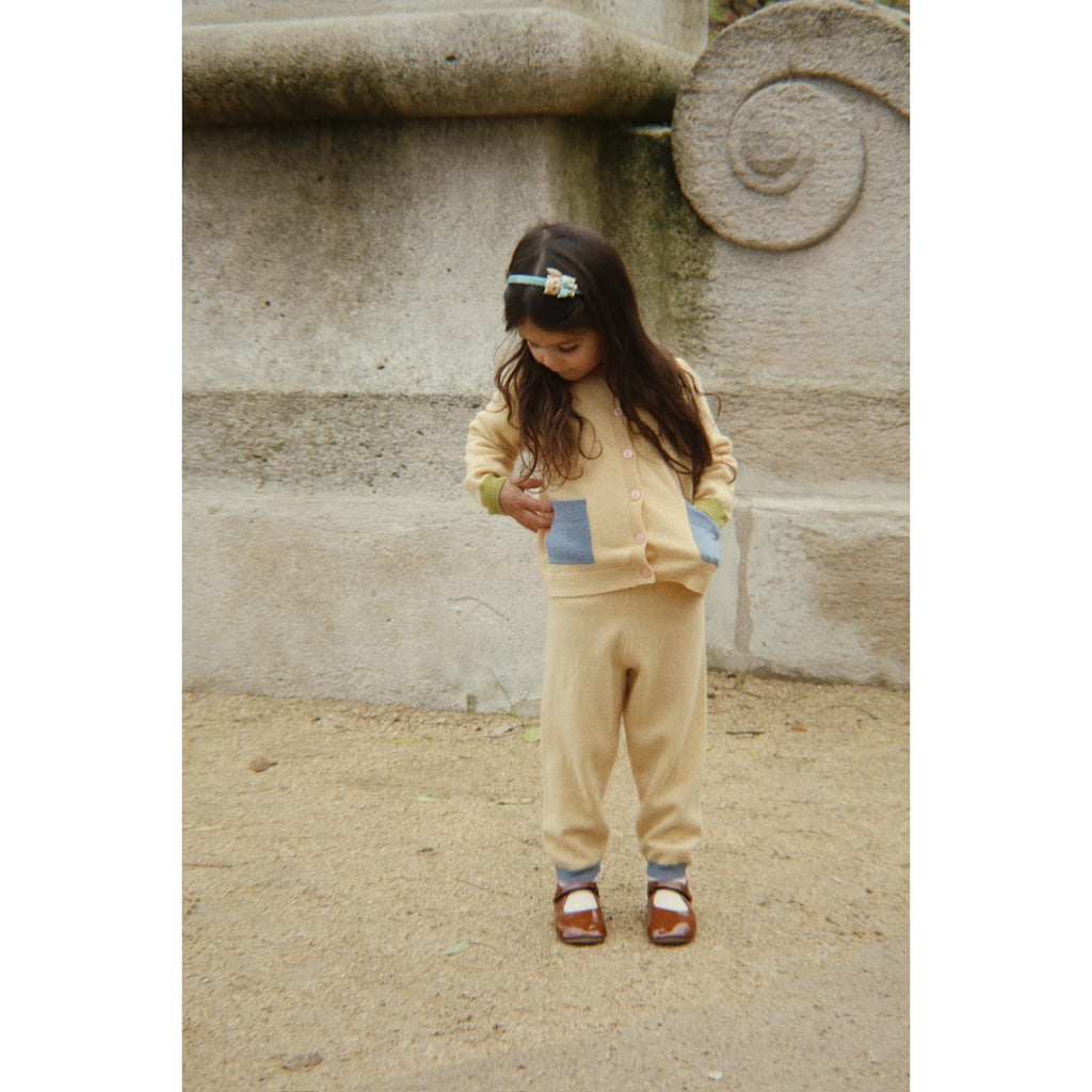 COLLETTI CARDIGAN - YELLOW