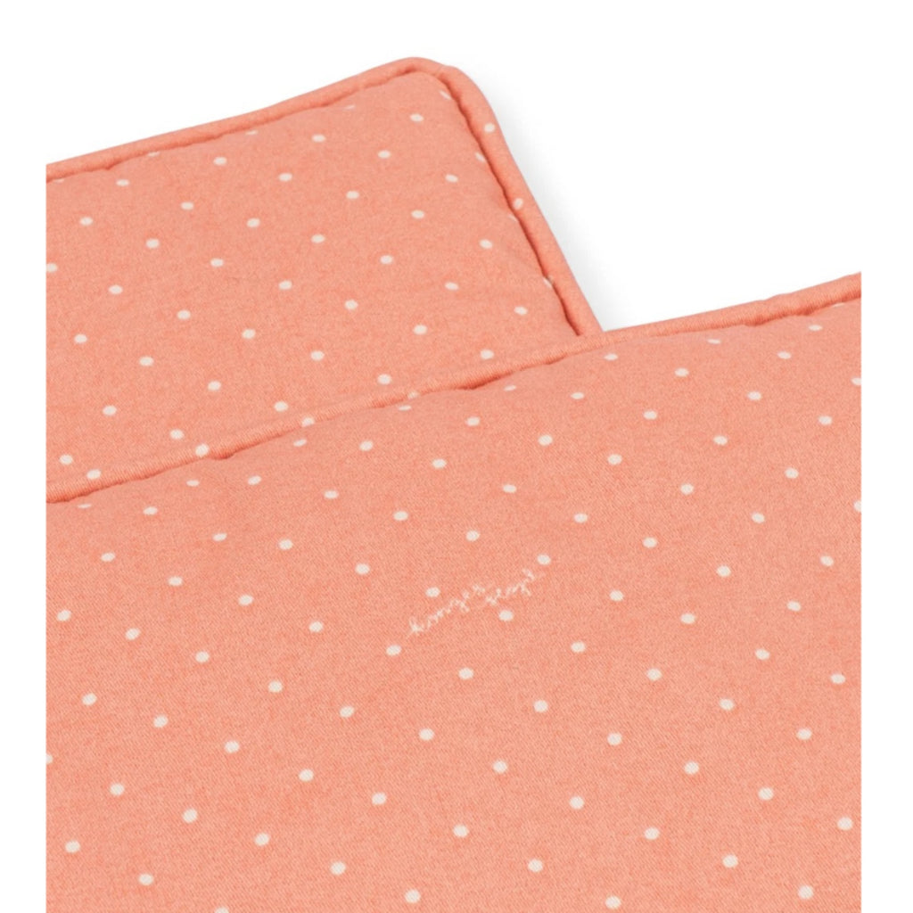 DOLL BEDDING - ROSE DOT