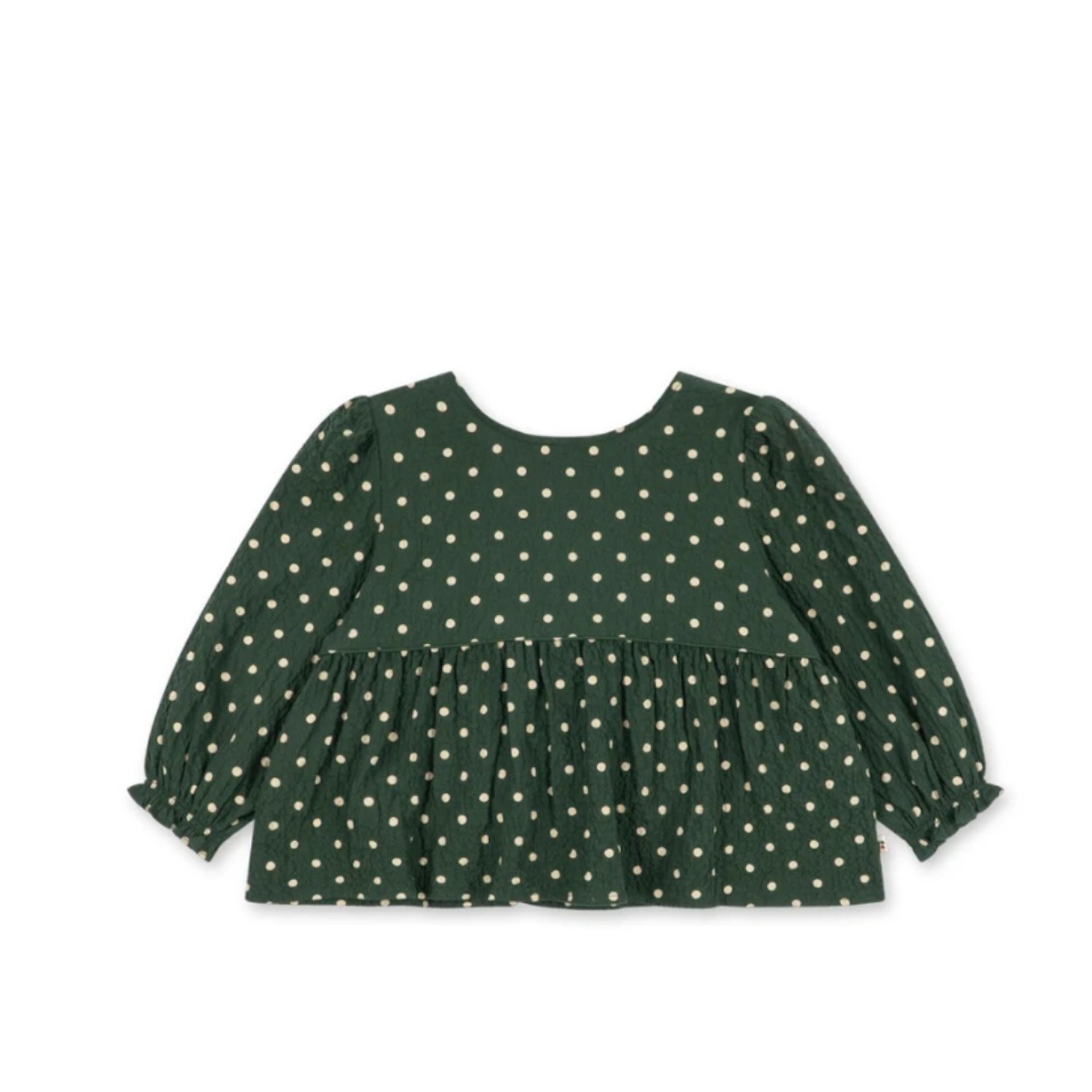 ELIN BOW BLOUSE - DOT MARSEILLE