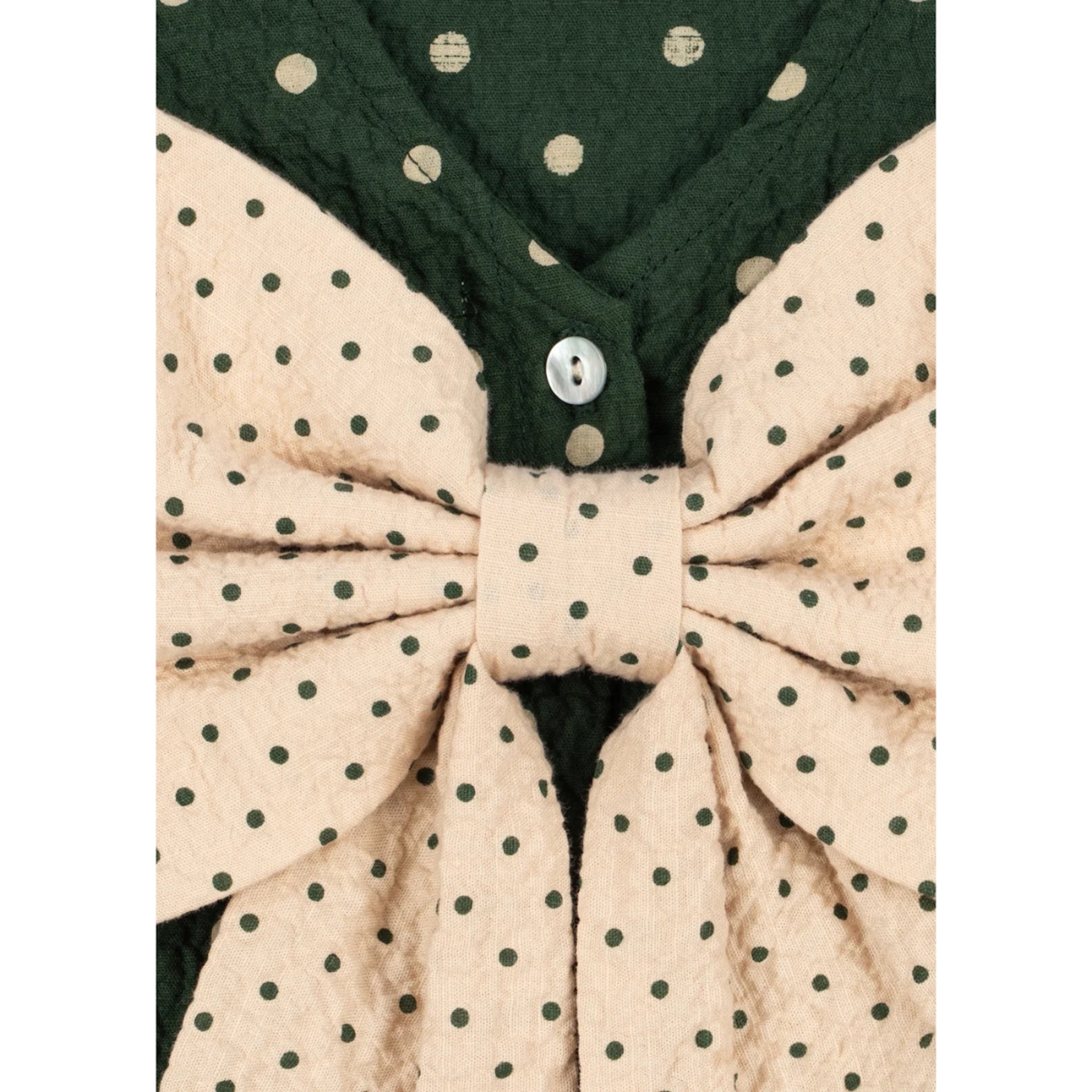 ELIN BOW BLOUSE - DOT MARSEILLE
