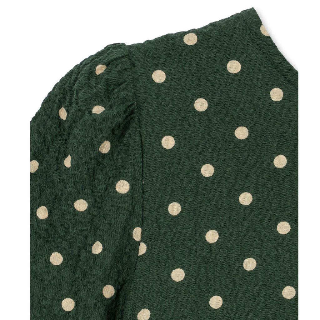 ELIN BOW BLOUSE - DOT MARSEILLE
