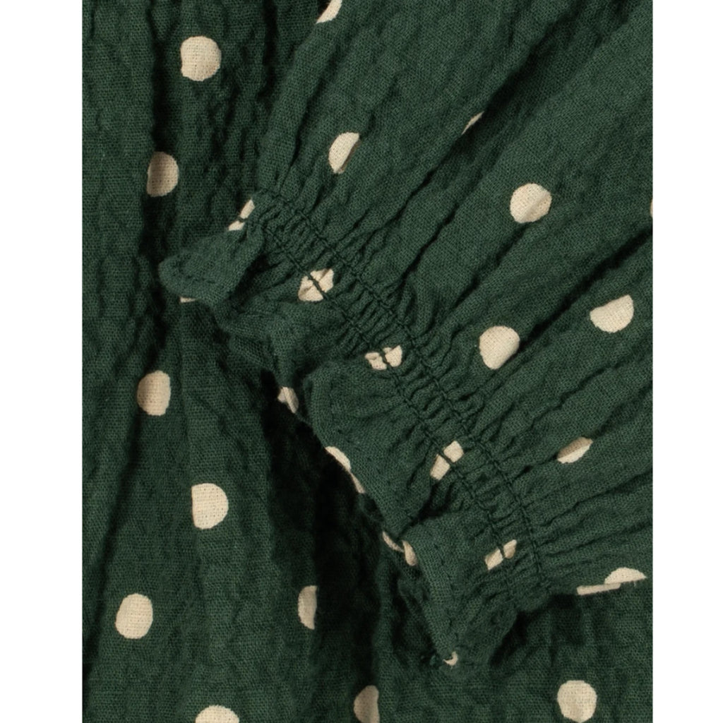 ELIN BOW BLOUSE - DOT MARSEILLE