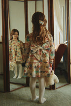 ELIN LONG SLEEVE BOW DRESS - LIKE CATS & DOGS